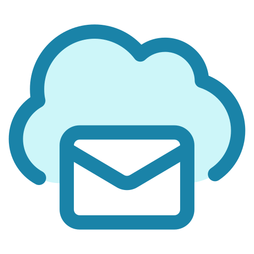 Cloud Email Icon